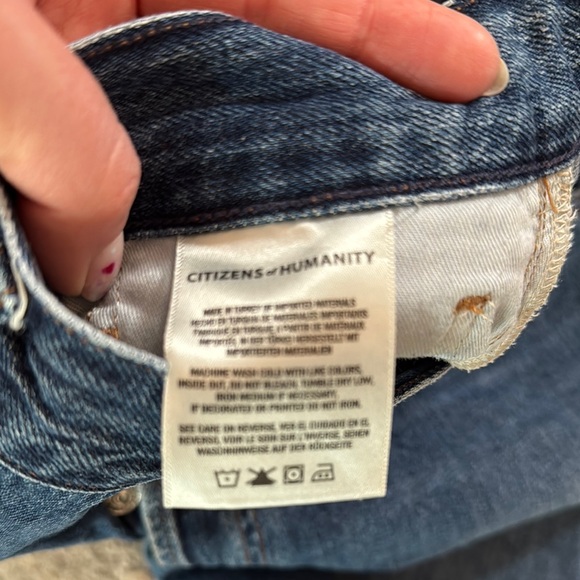 Citizens of Humanity Charlotte high straight jeans. Size 32 - Picture 5 of 7